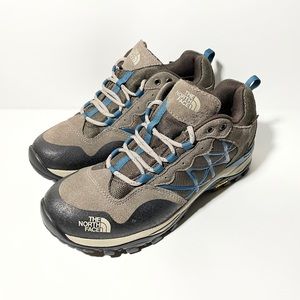 The North Face Vibram Waterproof Brown & Blue